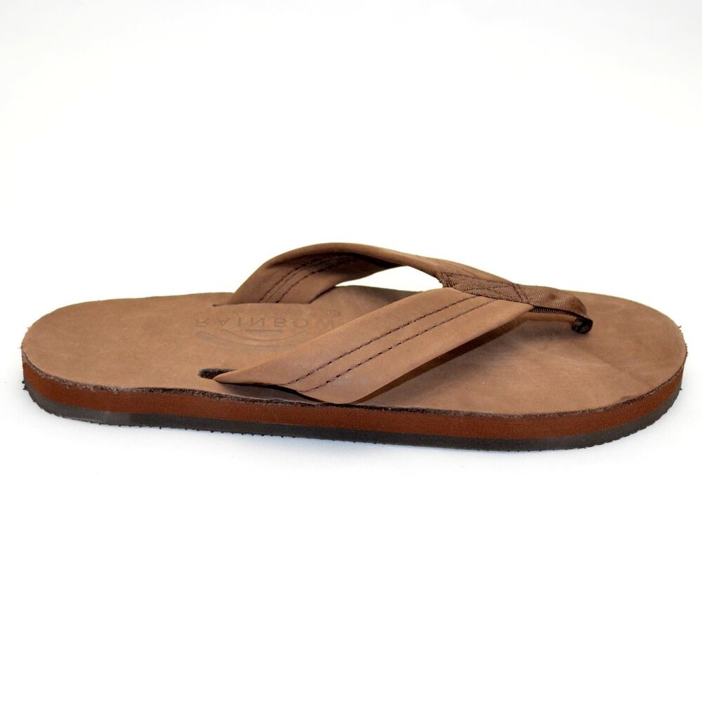 Rainbow Women's Sandal Wide Strap Single Layer   301 ALTS  Expresso